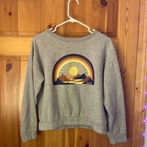 COPY - Grey sunset crew neck